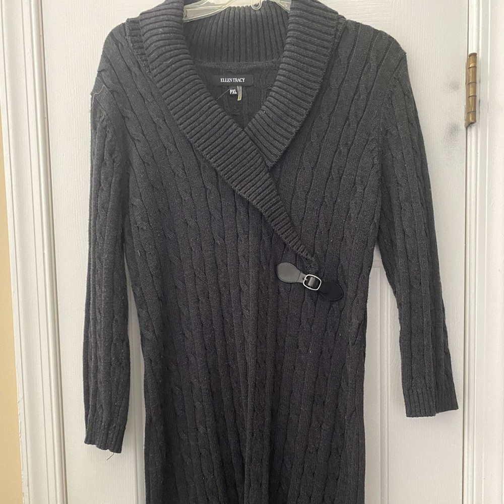 Ellen Tracy sweater dress Petite XL